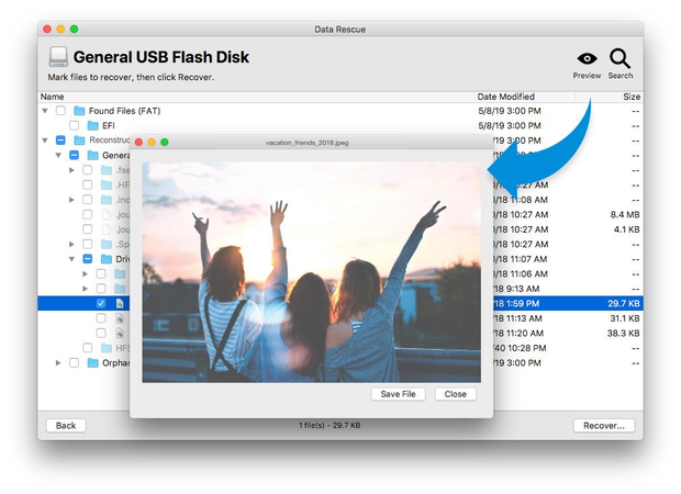 Data Rescue for Mac Data Rescue for Mac