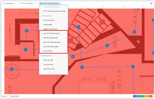 NetSpot — iPerf3