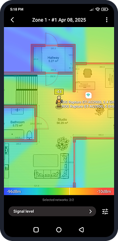 Predictive heatmaps für ein nahtloses WLAN-Design