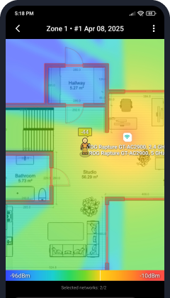 Predictive heatmaps für ein nahtloses WLAN-Design
