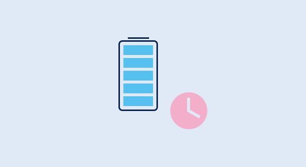 Increased battery life