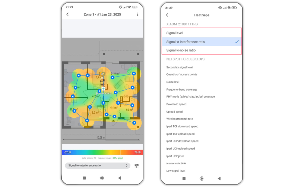Wi-Fi heatmaps on Android Wi-Fi heatmaps on Android